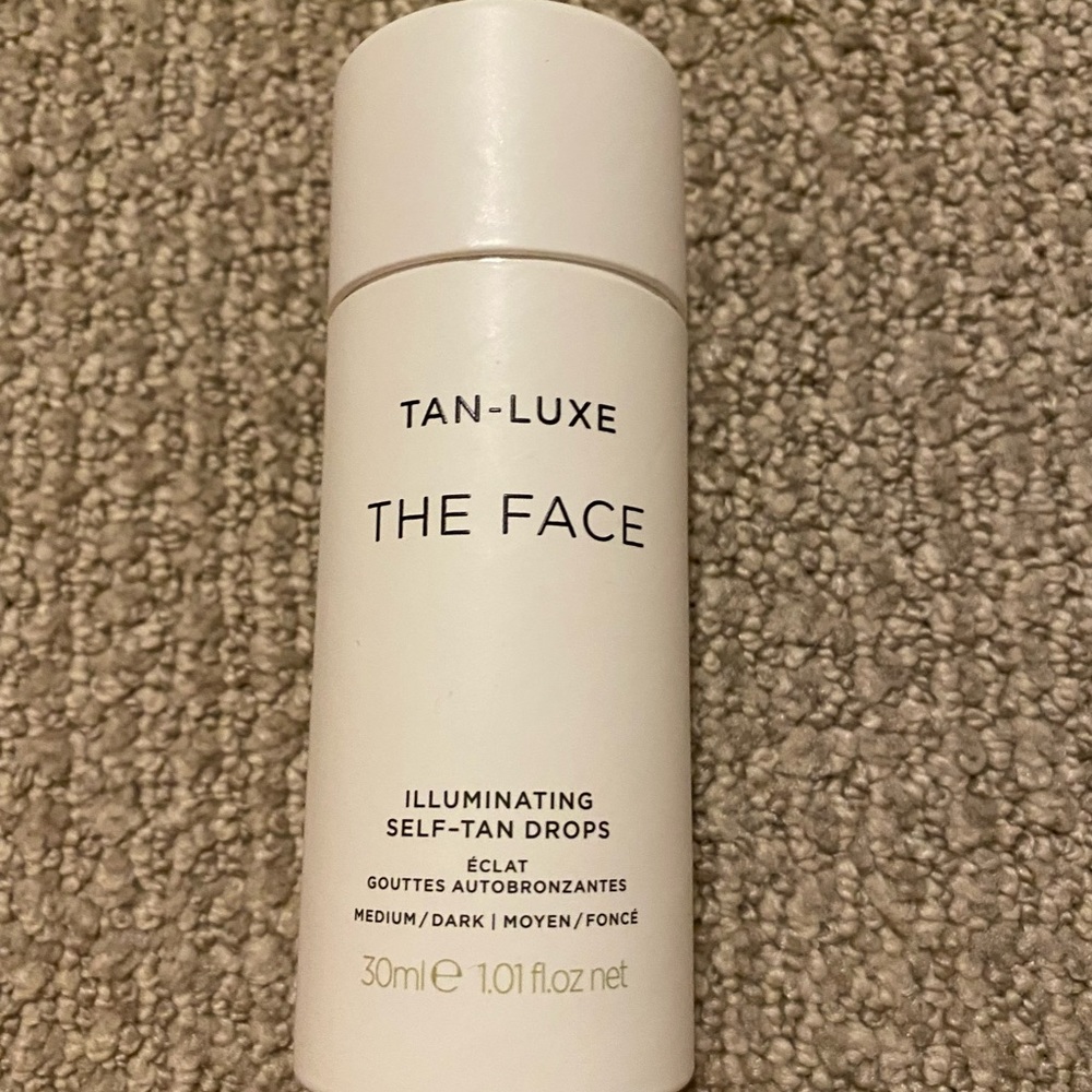 Tan luxe medium/dark face self tan drops